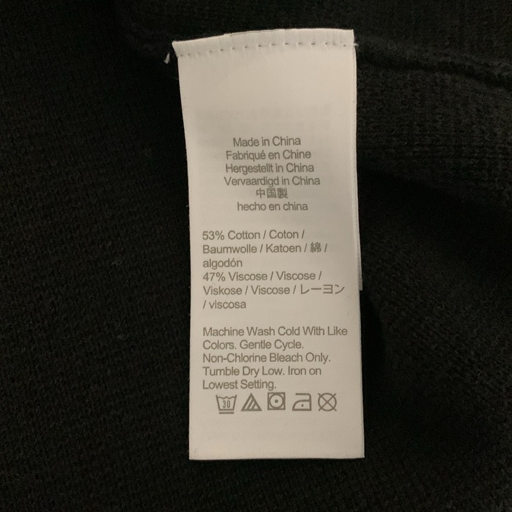 J. Crew Womens Re-imagined Squareneck Black Knit Sleeveless Mini Sweater Dress M - Picture 7 of 8